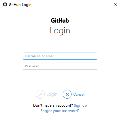GitHub账号密码认证